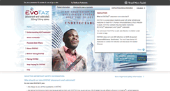 Desktop Screenshot of evotaz.com